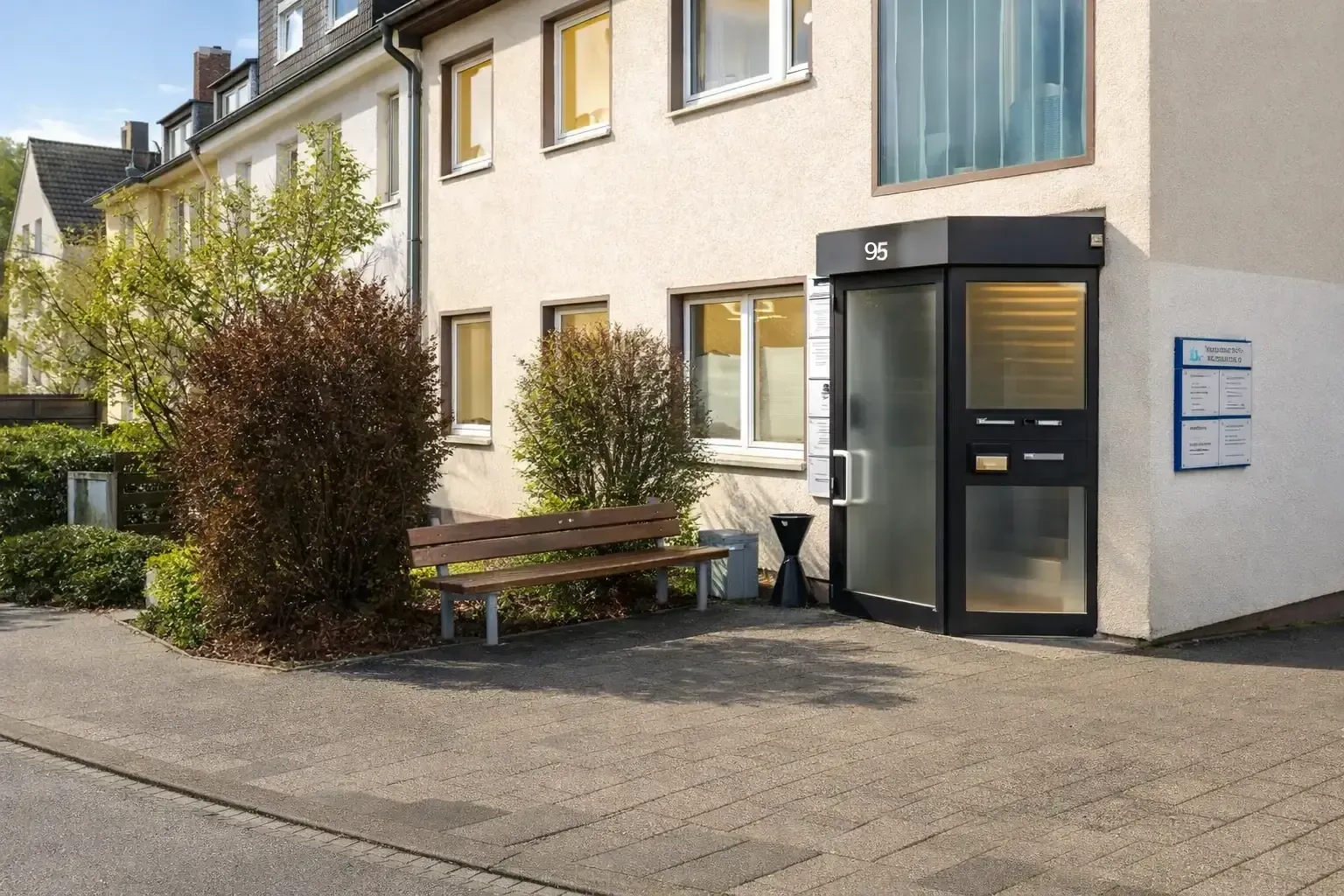 Außenansicht der Praxis Wendelin Köln